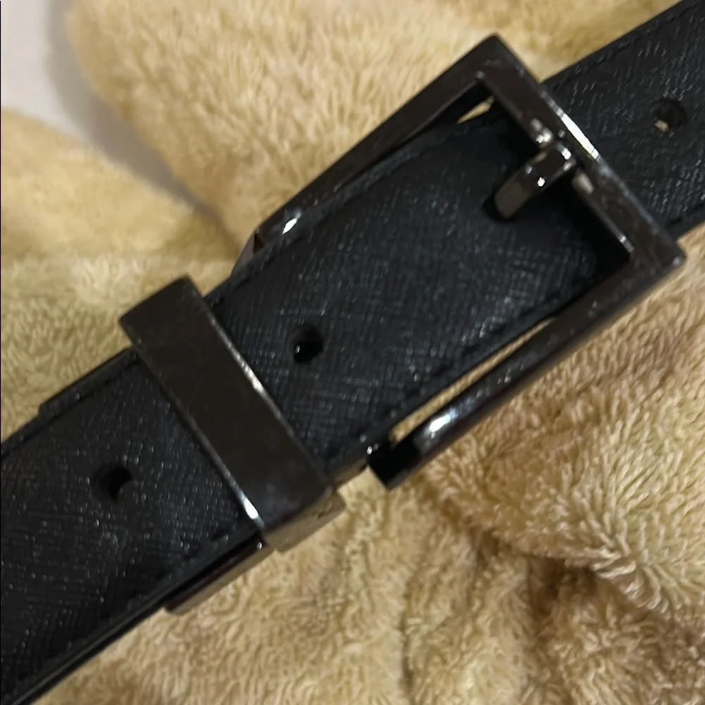 Boy’s Black Leather Belt